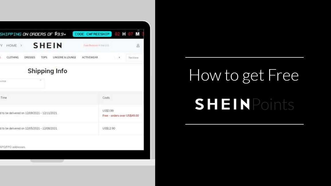 How to get Free Shein Points for free August 2022, The Best Tips